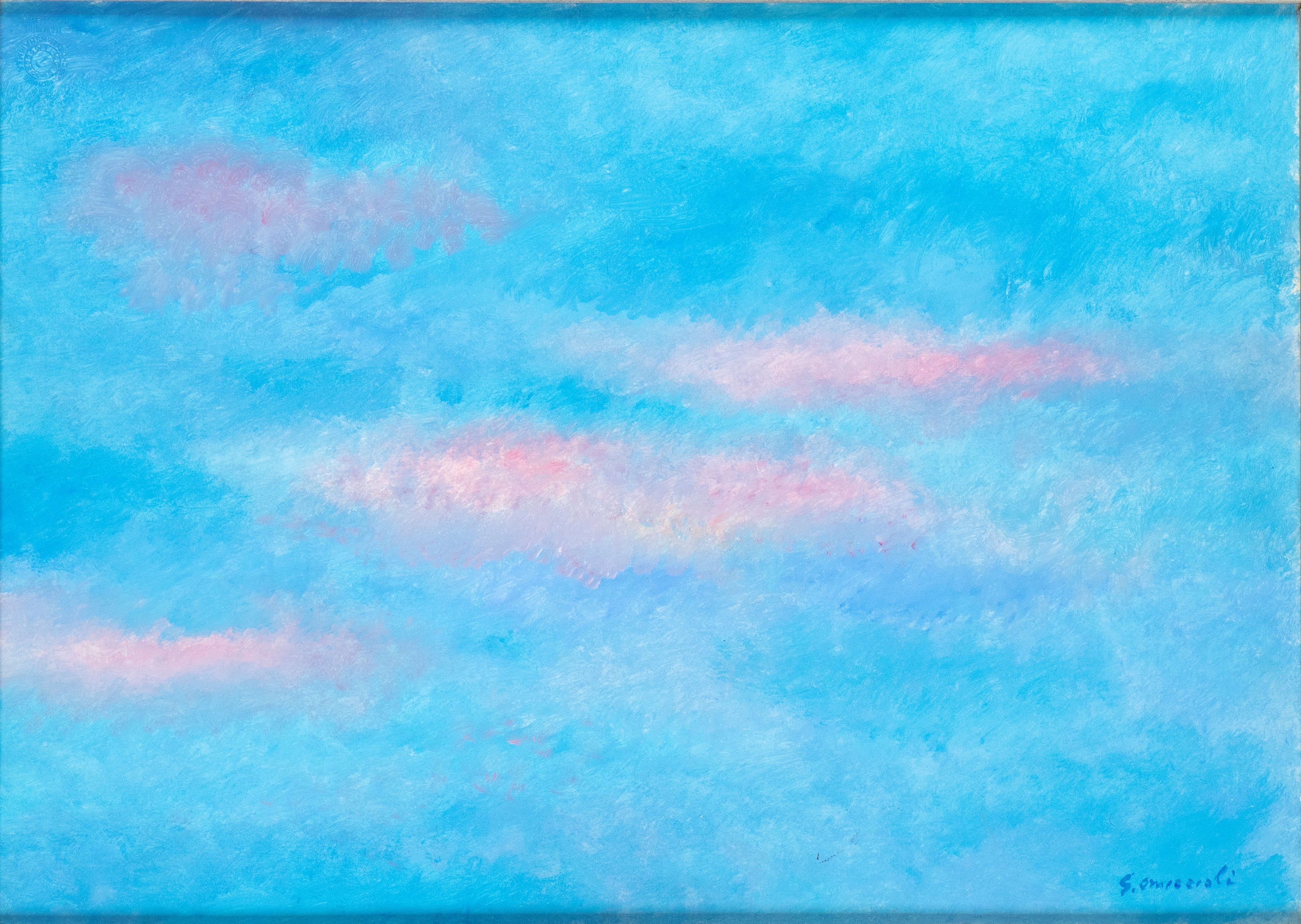 Giovanni Omiccioli | Pink clouds (1968) | MutualArt