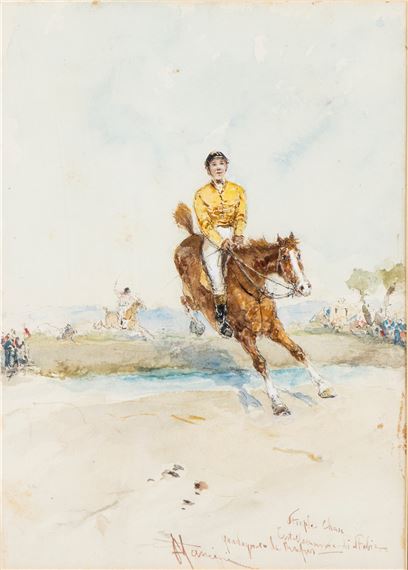 Horse riding at Castellammare di Stabia - Francesco Mancini