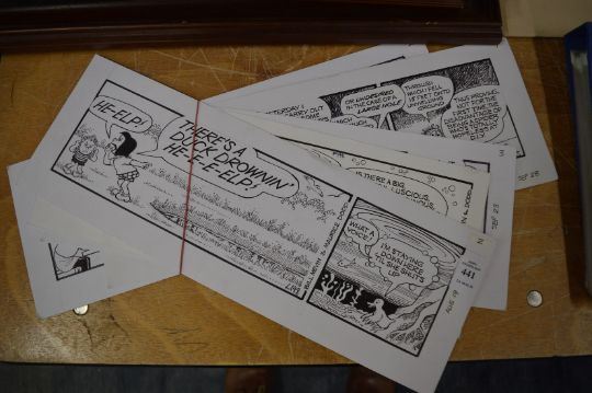 Original artwork for The Perishers - Bill Mevin