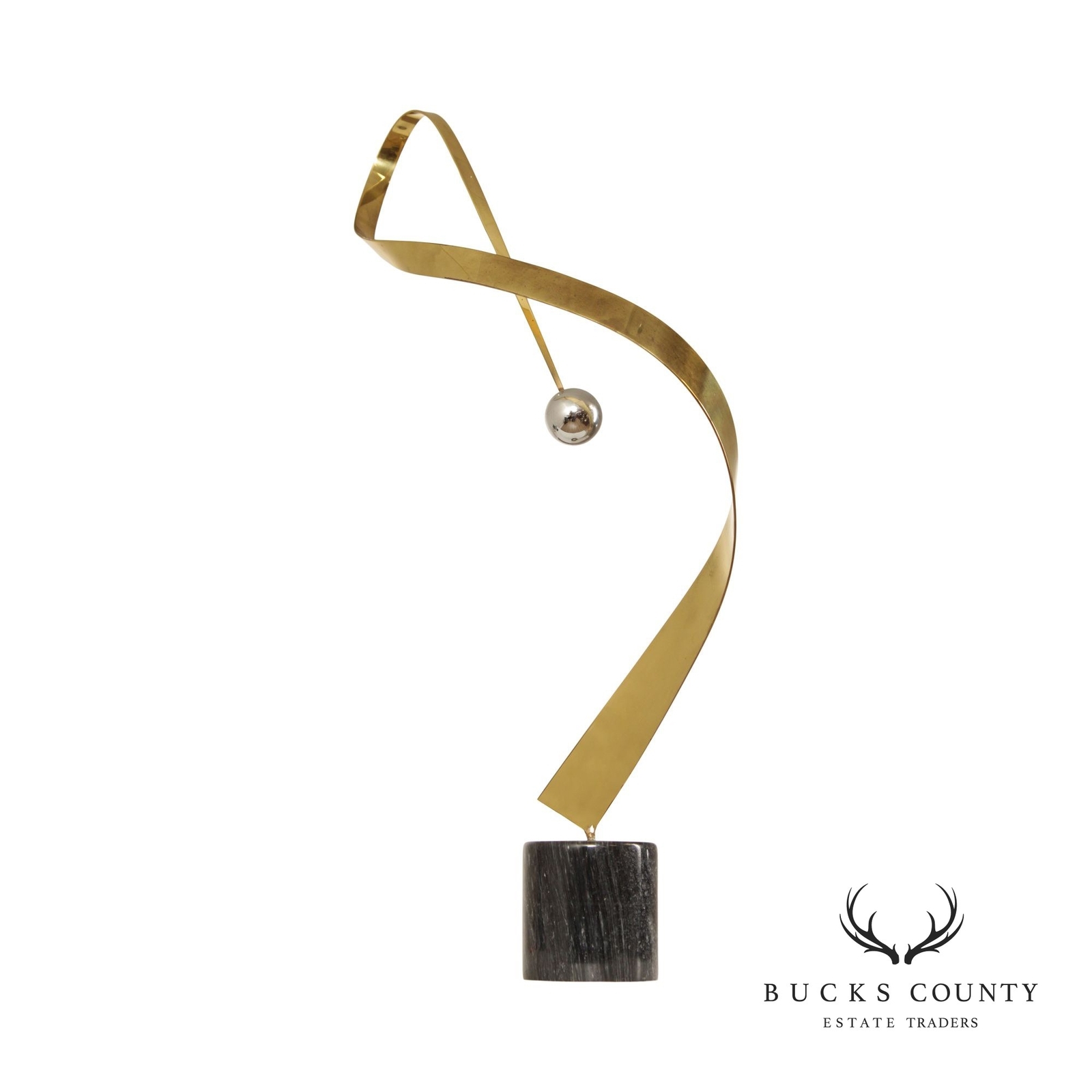 Curtis Jeré | Curtis Jere Modern Kinetic Ribbon Sculpture (1980s ...