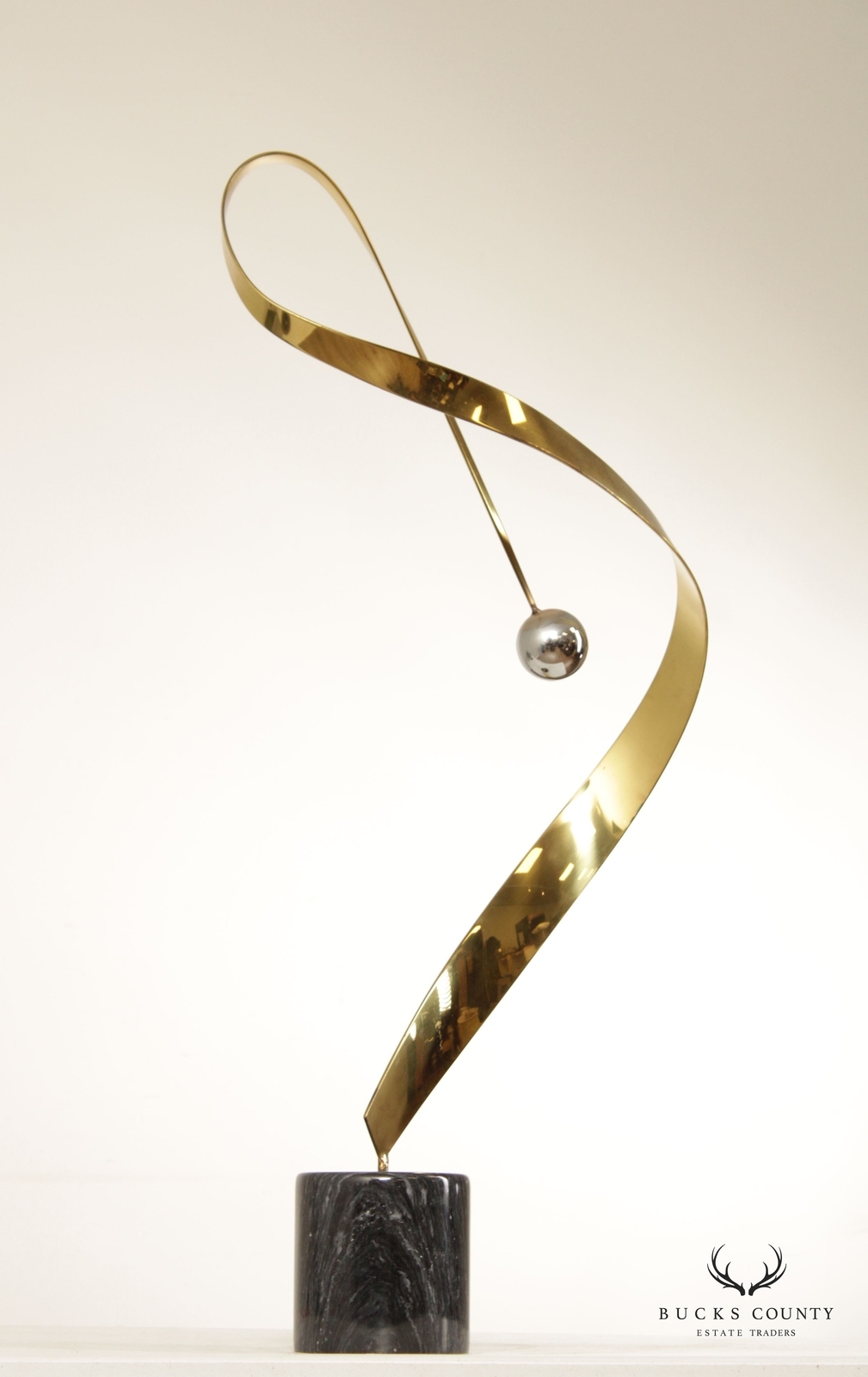 Curtis Jeré | Curtis Jere Modern Kinetic Ribbon Sculpture (1980s ...