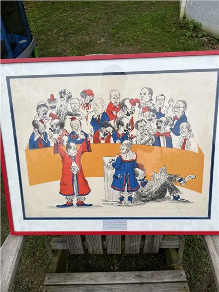 Wayne Howell | Jury Of the Clowns | MutualArt