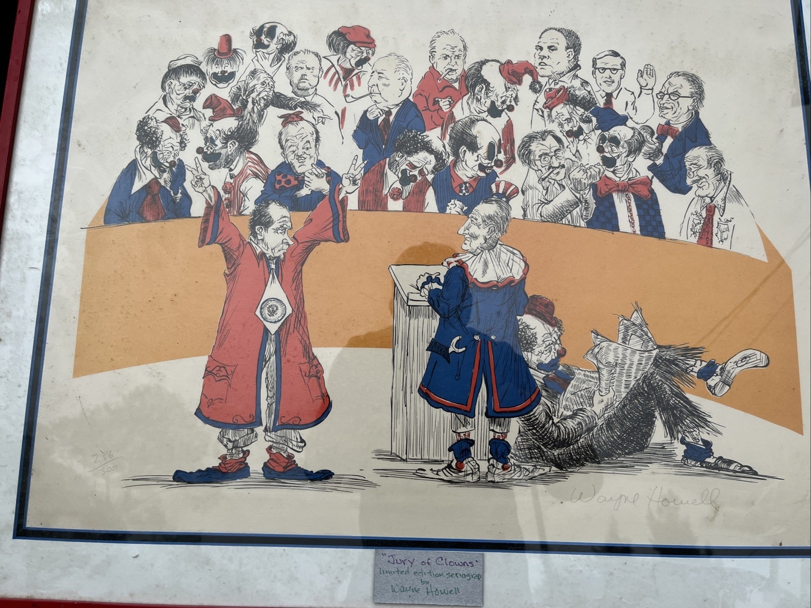 Wayne Howell | Jury Of the Clowns | MutualArt