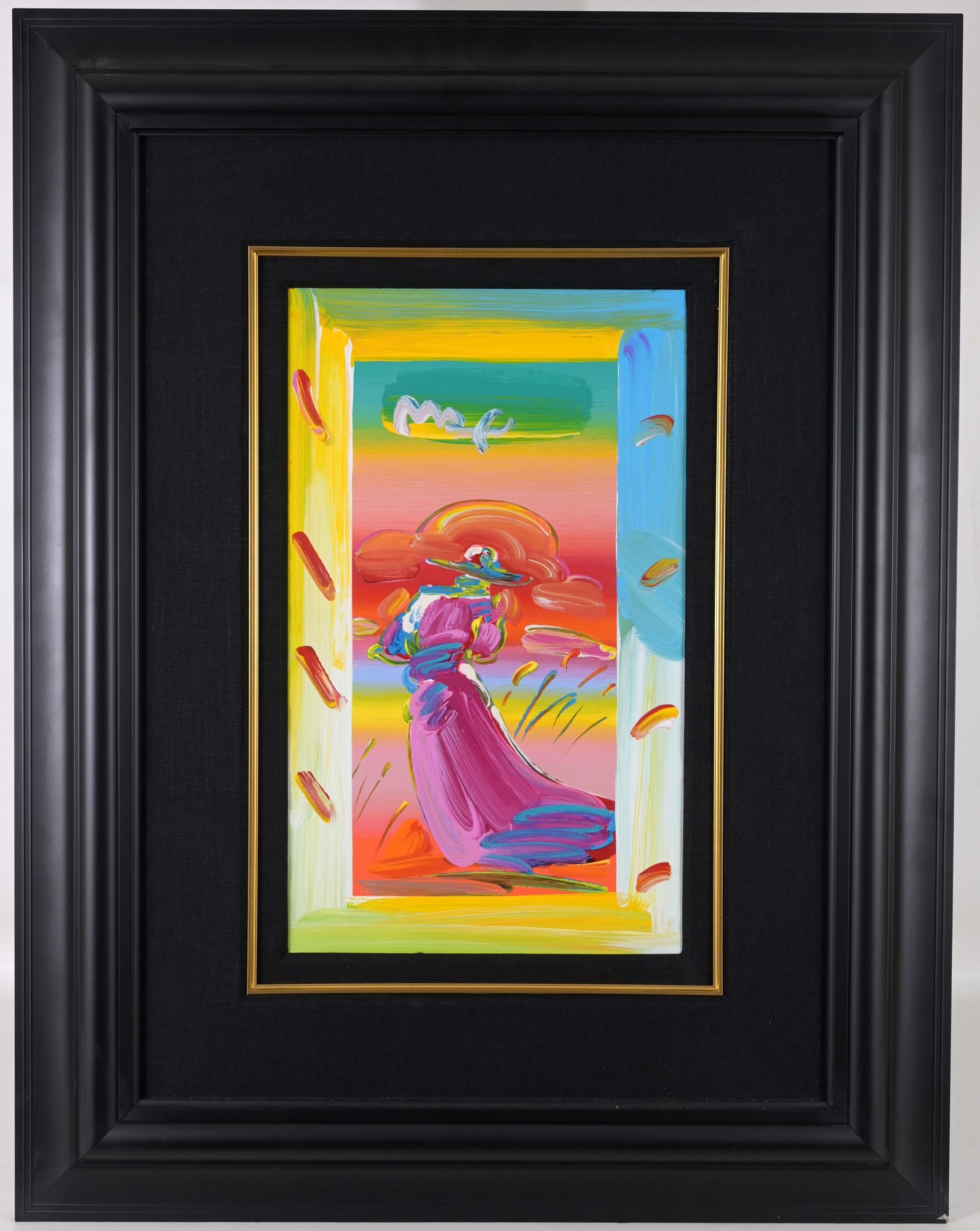 Peter Max | Walking in Reeds | MutualArt
