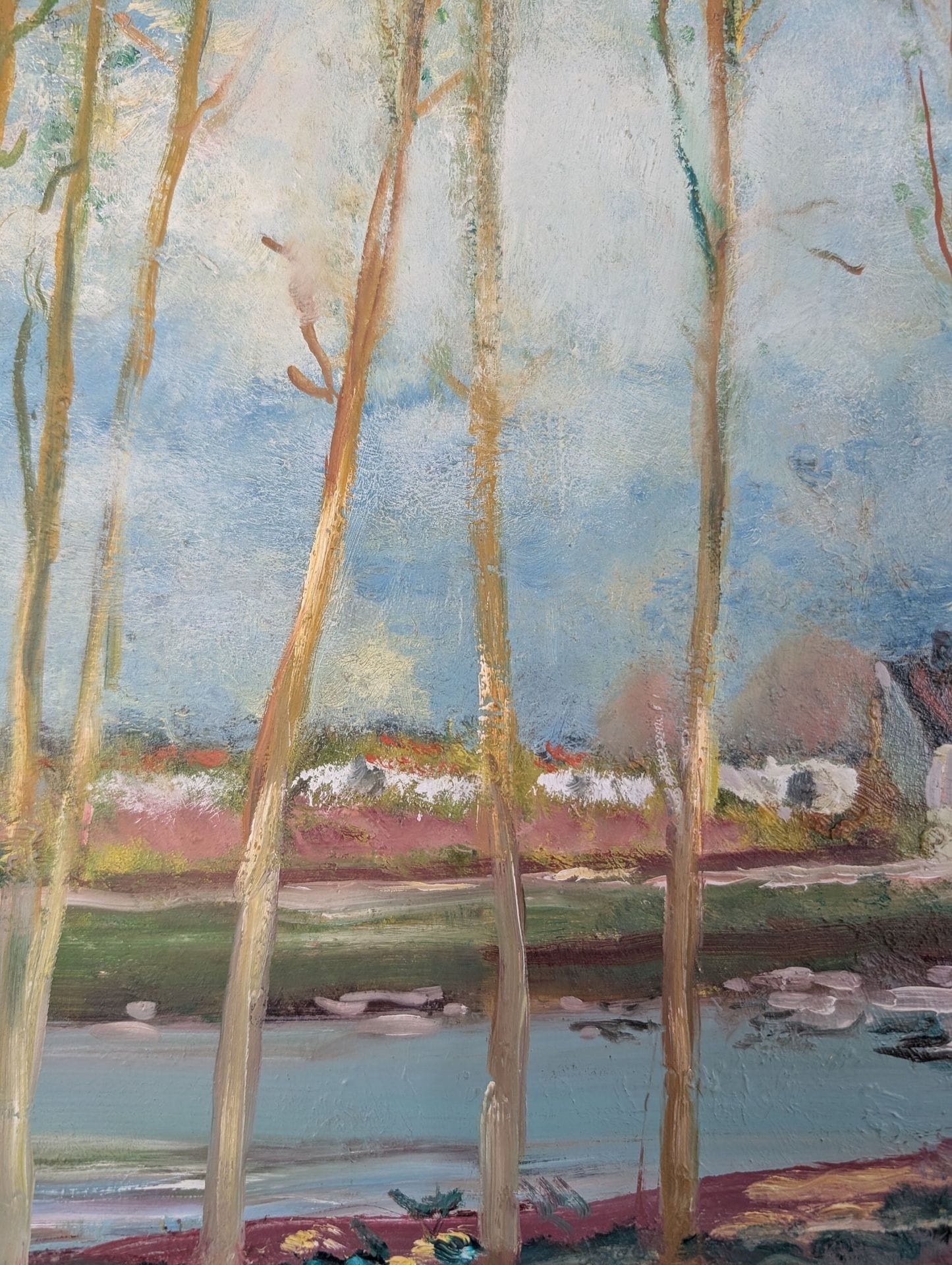 Alfred Sisley | House by the river (1992) | MutualArt