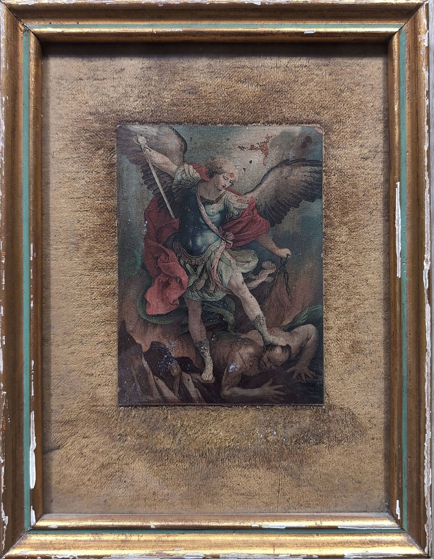 Guido Reni | Saint Michael the Archangel striking down the devil (Circa ...