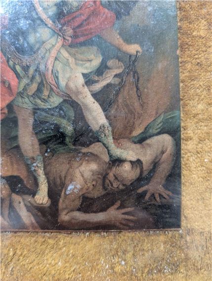Guido Reni | Saint Michael the Archangel striking down the devil (Circa ...