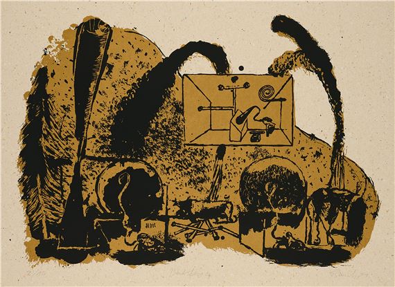 Neo Rauch | BLOCKSBERG 4 (1991) | MutualArt