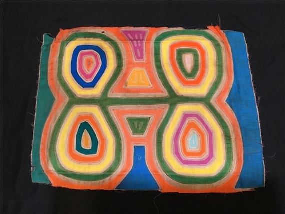 Nyuju Stumpy Brown | Textile art in the style of Indigenous Australian ...