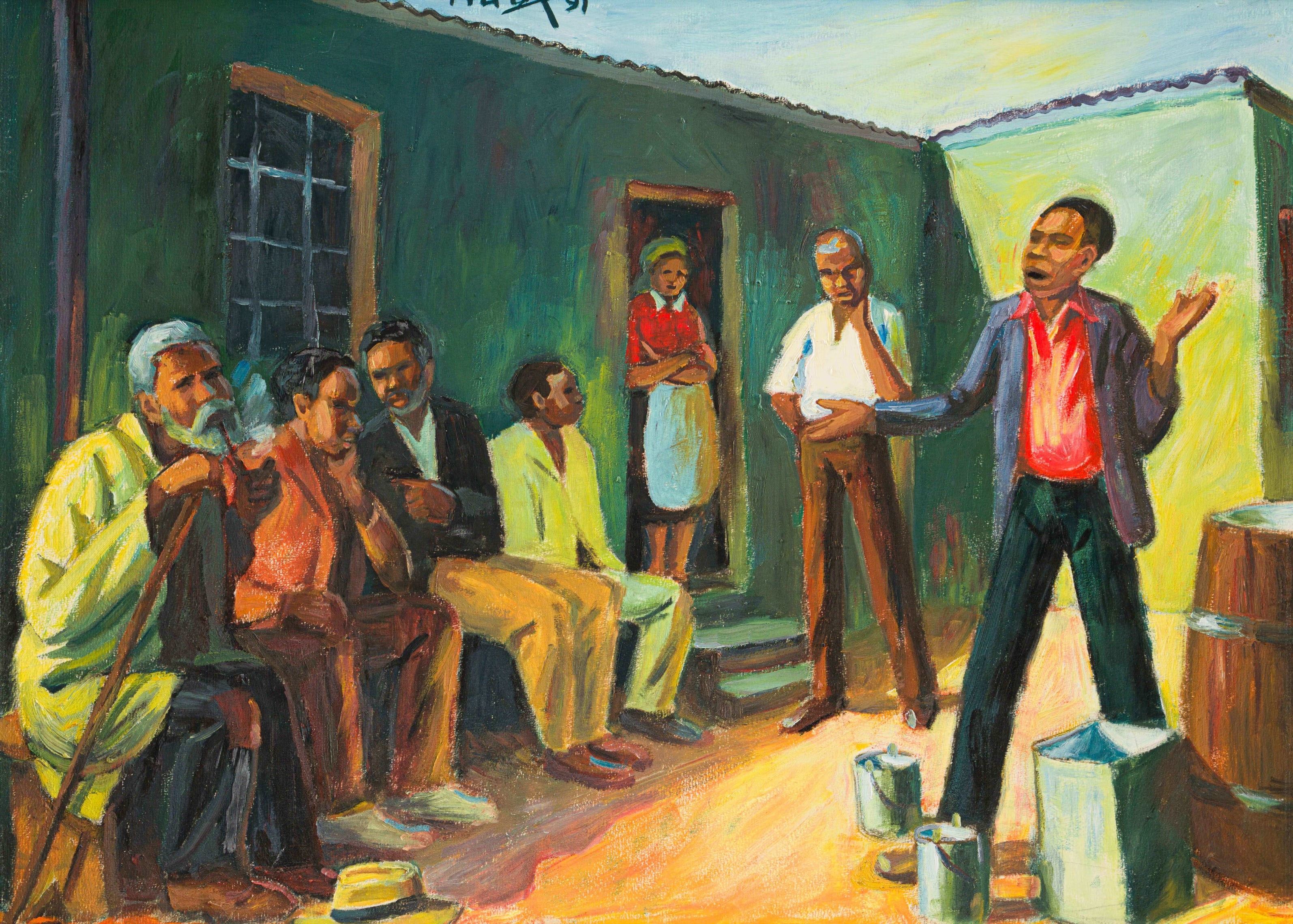 George Pemba | The Orator (1991) | MutualArt