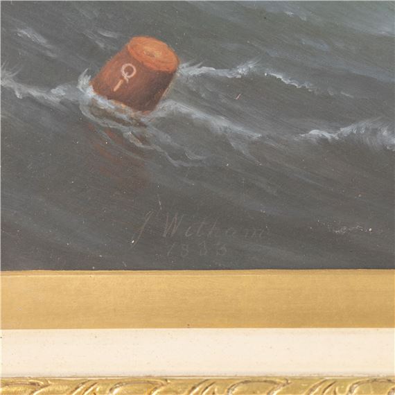 Isaac Joseph Witham | Gaff Rigged Sailing Schooner followed by a ...