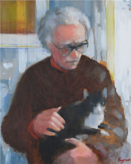 Peter Byrne | Portrait of Tom Carr | MutualArt