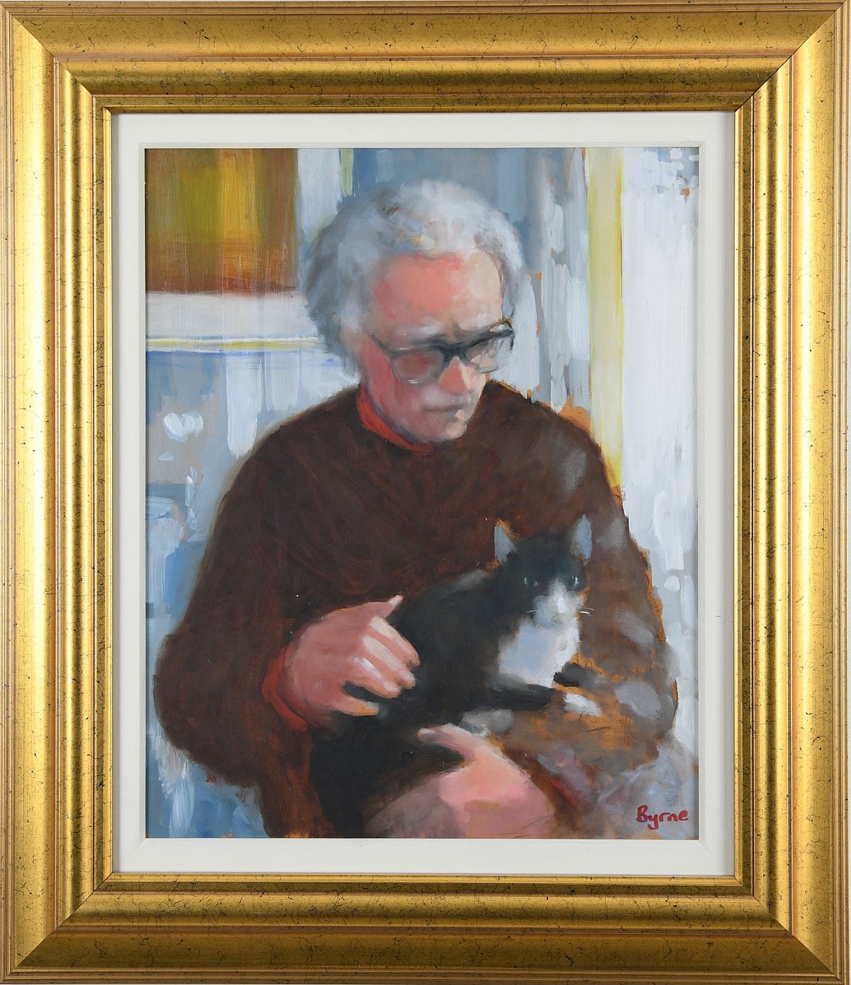 Peter Byrne | Portrait of Tom Carr | MutualArt