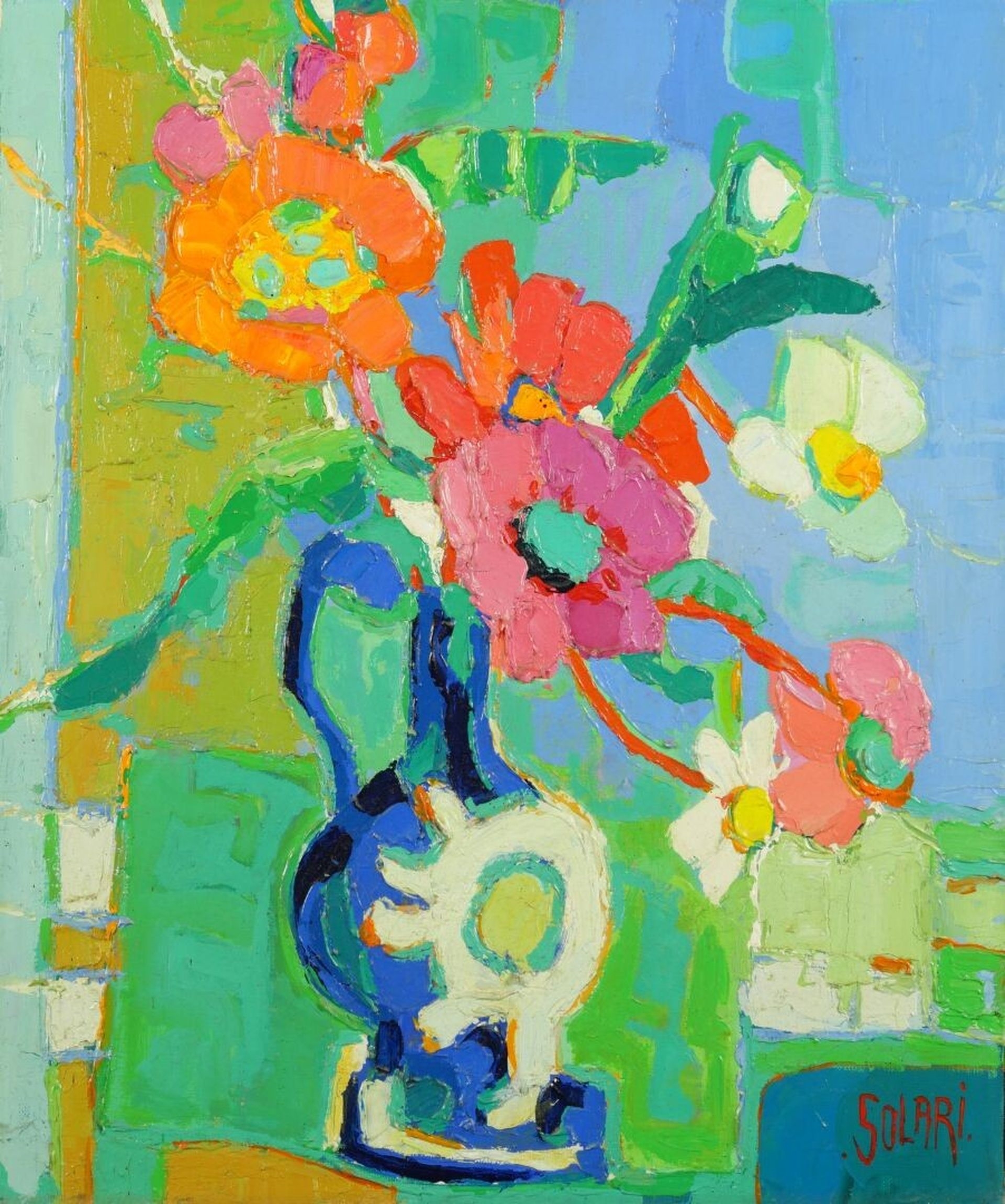 Raymond Solari | Fleurs | MutualArt