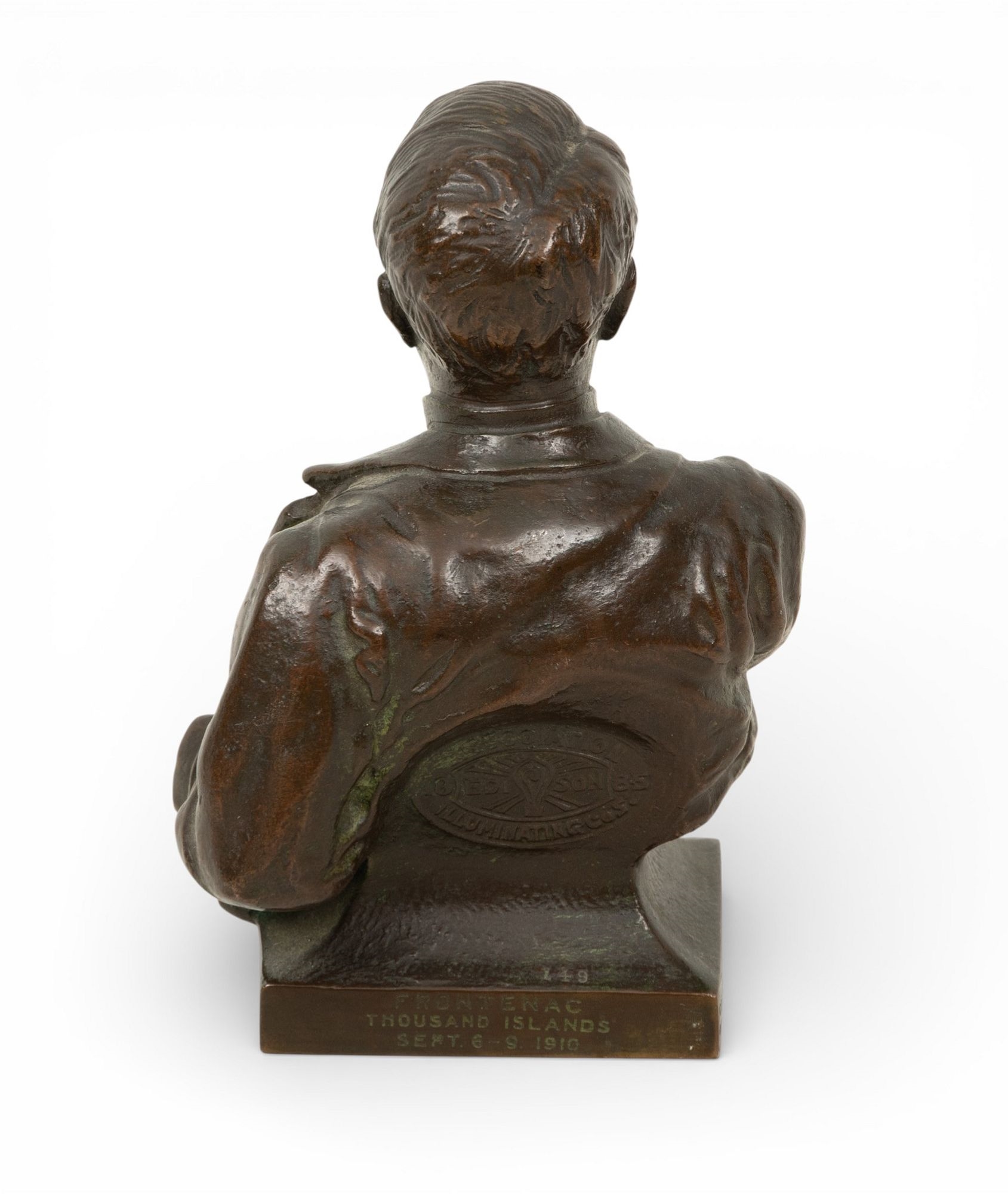 Edwin E. Codman | Bronze Bust of Thomas Edison (1910) | MutualArt