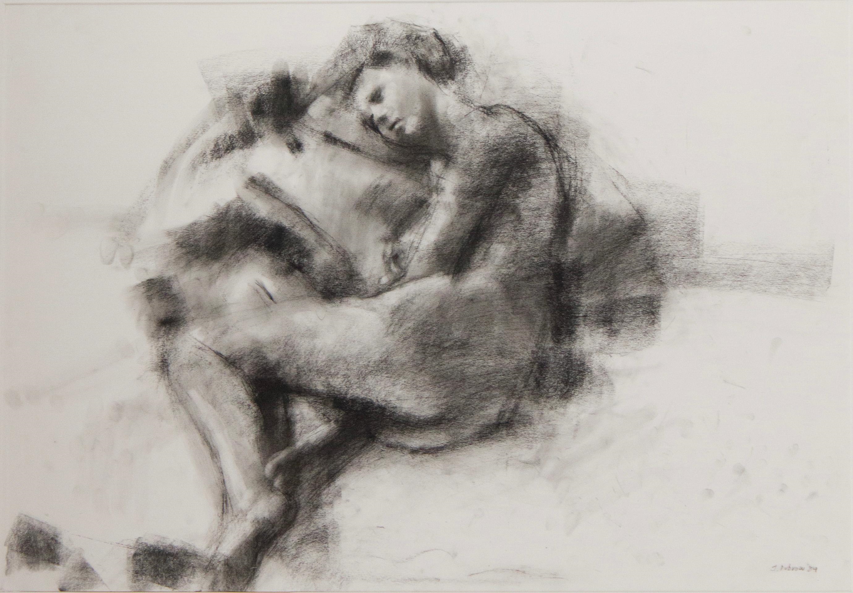 John Dubrow | Portrait of Nude Woman (1989) | MutualArt