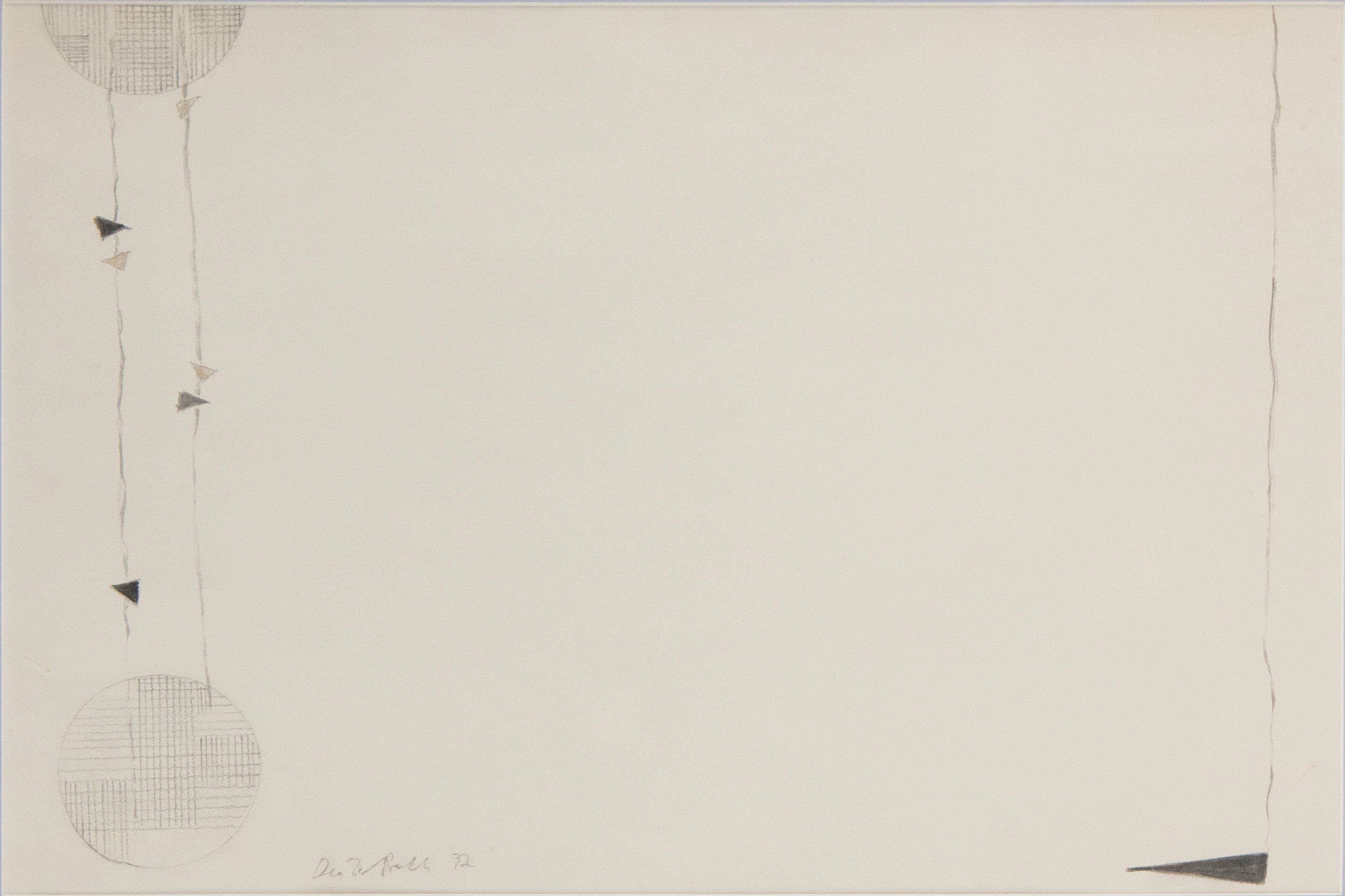 Dieter Roth | Abstract Drawing (1972) | MutualArt