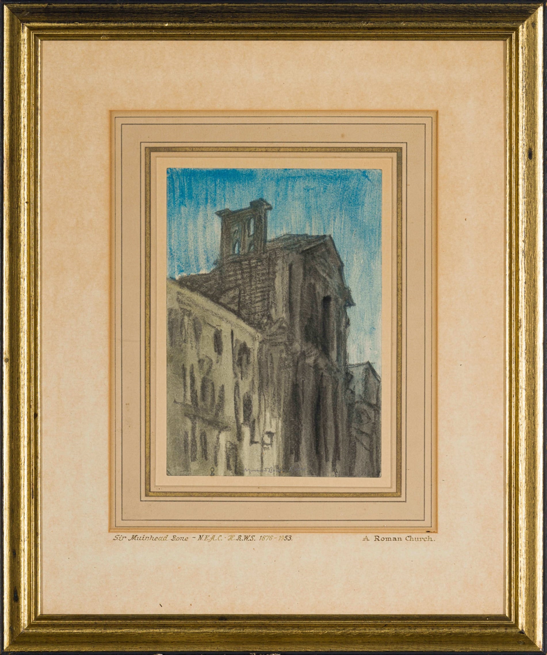 Muirhead Bone | A Roman Church | MutualArt