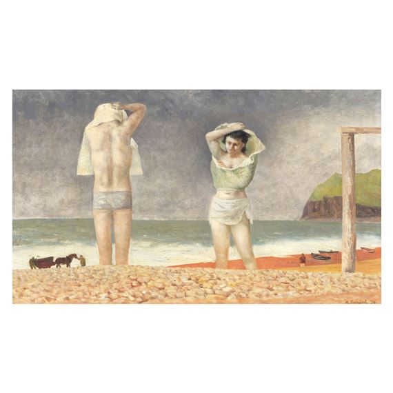 The Sea-Weed Cart - Richard Eurich