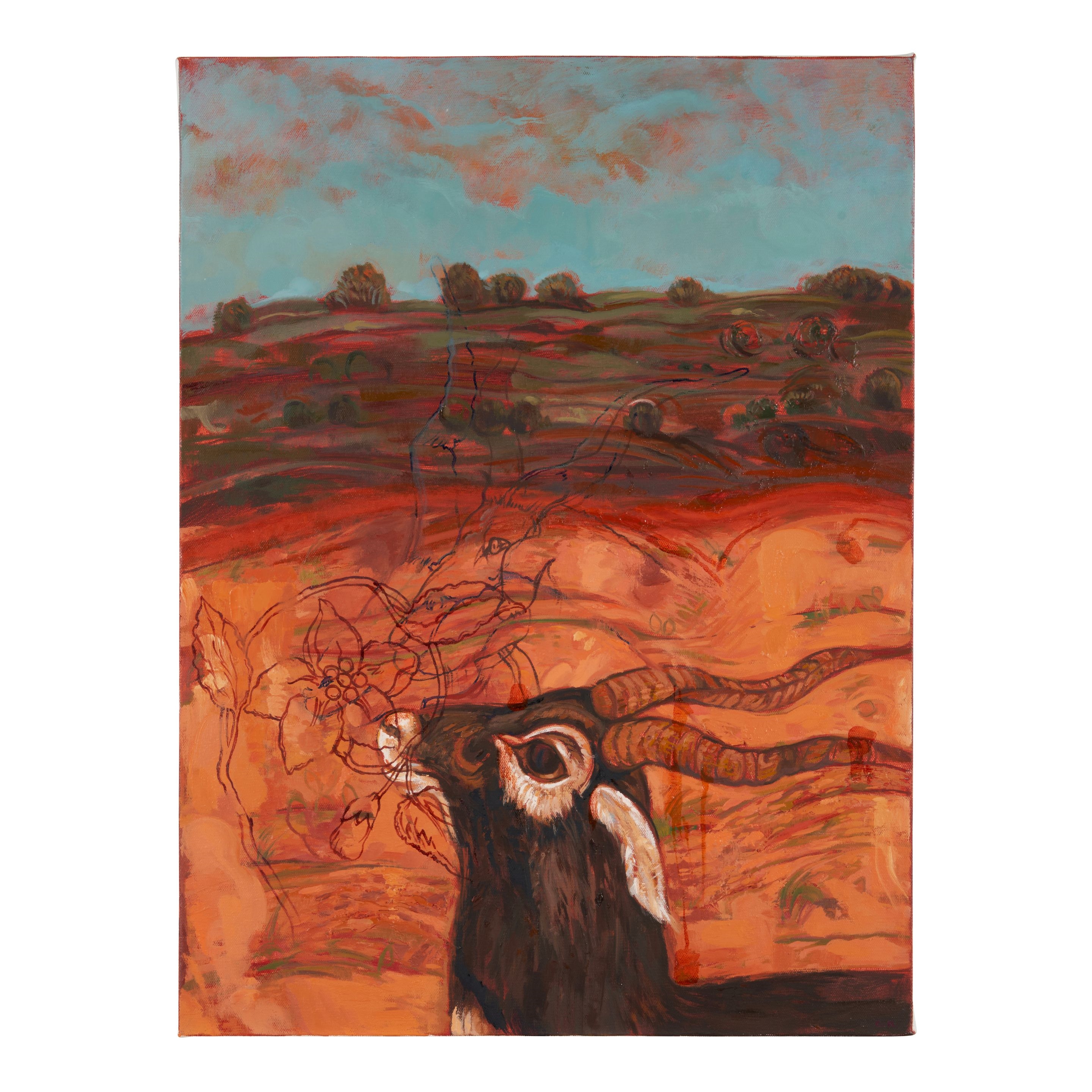 Conley Harris | Desert Hillside (2006) | MutualArt