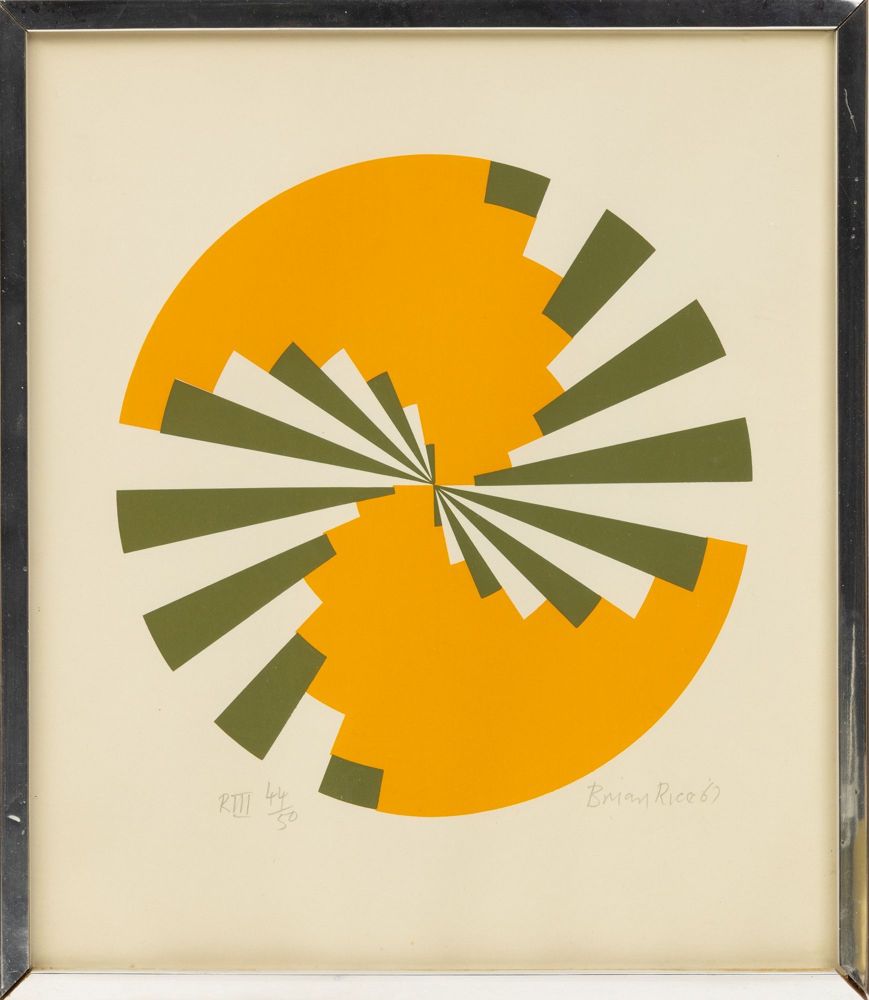 Brian Rice | Radials Series (1967) | MutualArt