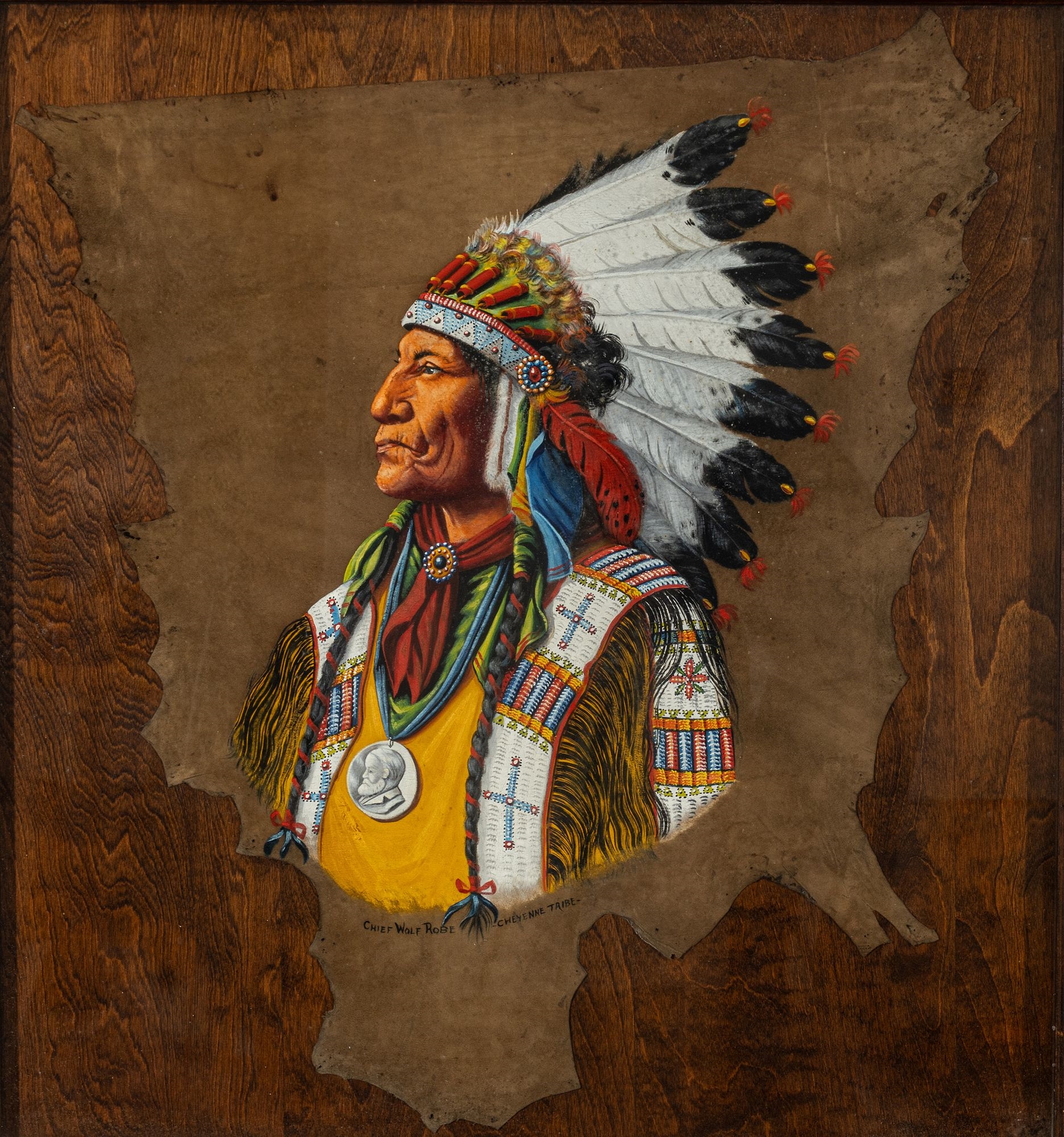 William McKendree Snyder | Chief Wolf Robe, Cheyenne Tribe (20) | MutualArt