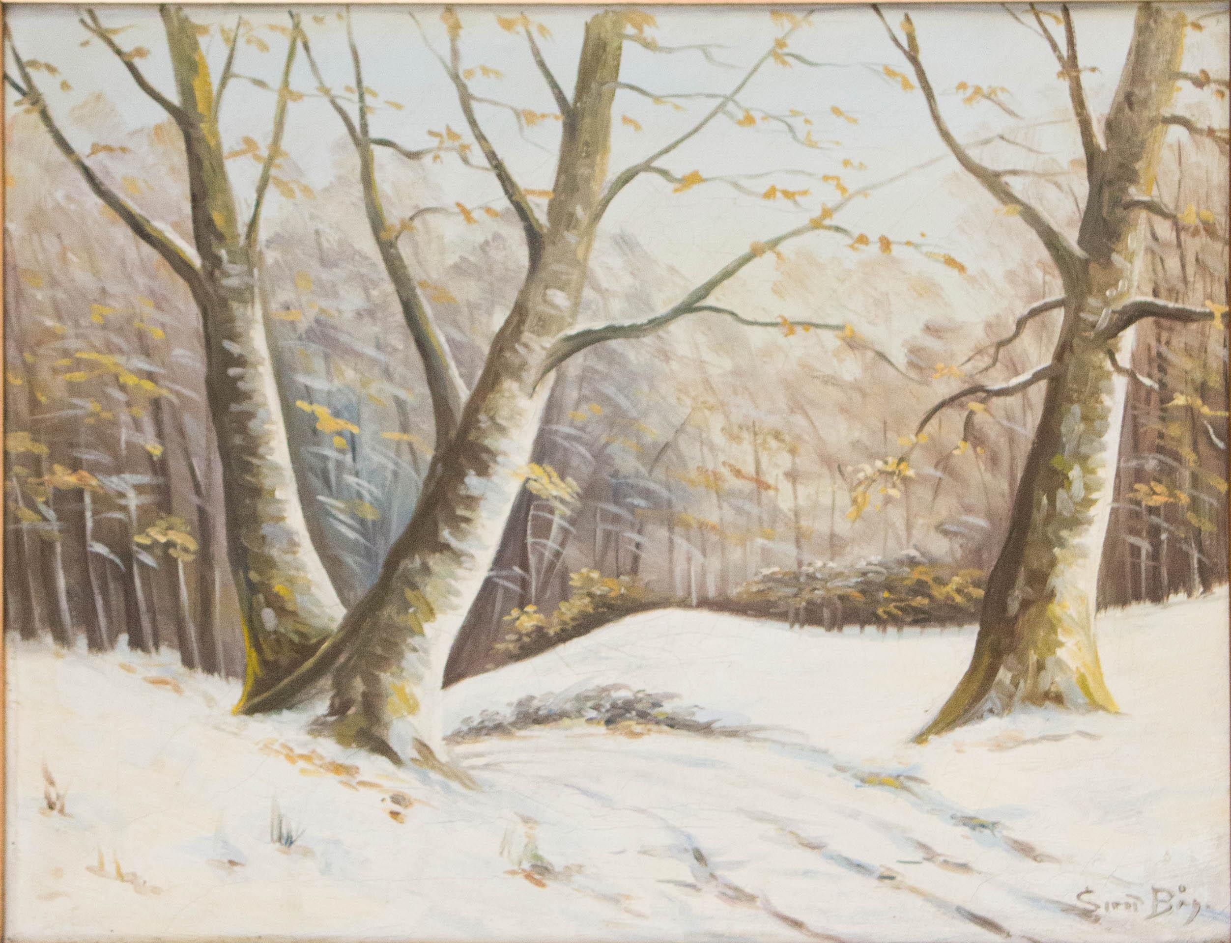 Georg Fuhrmann Randeck | Snow Covered Fence | MutualArt