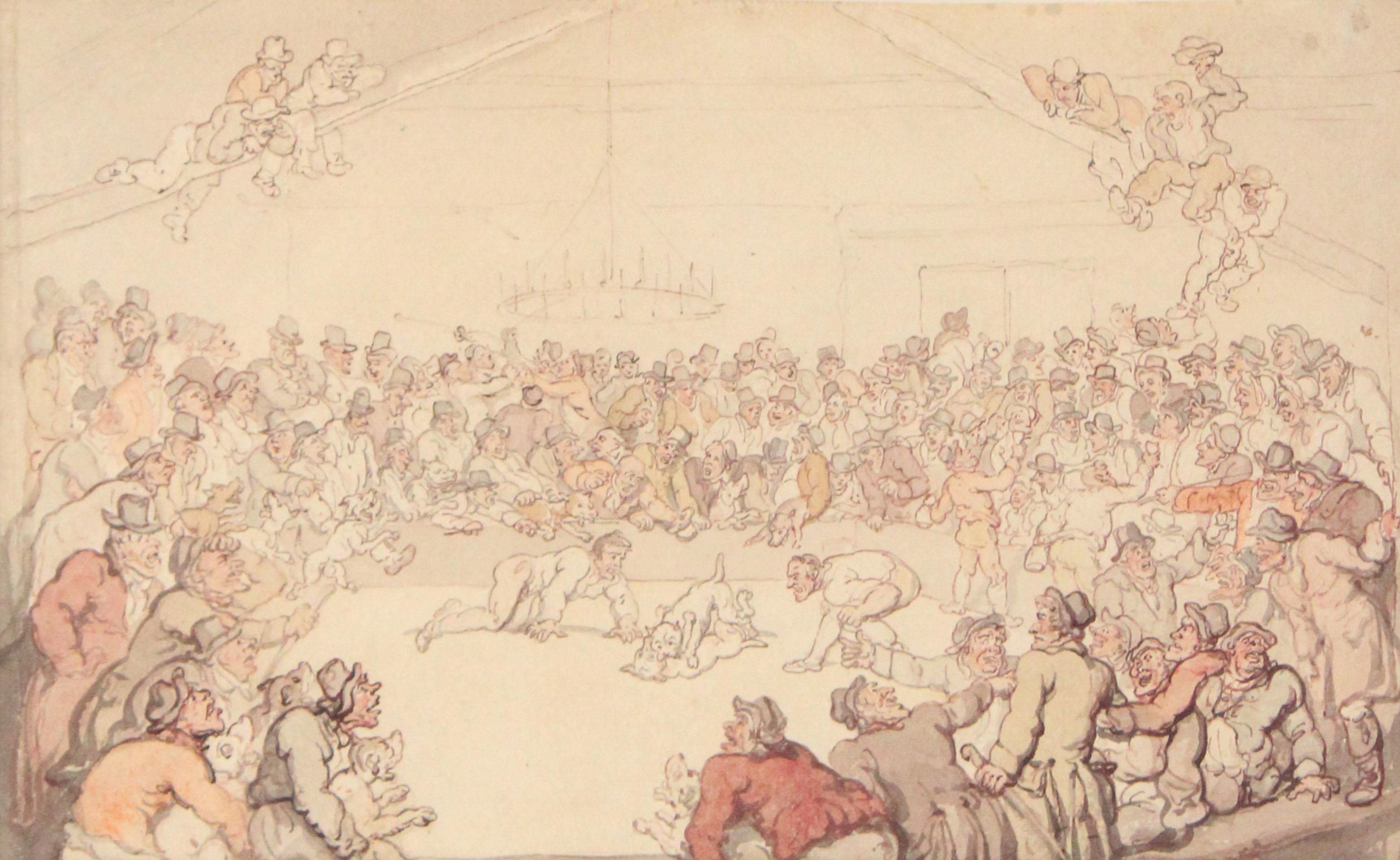 Thomas Rowlandson | Dogfight | MutualArt