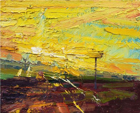 George Rowlett | Yellow Sunset | MutualArt