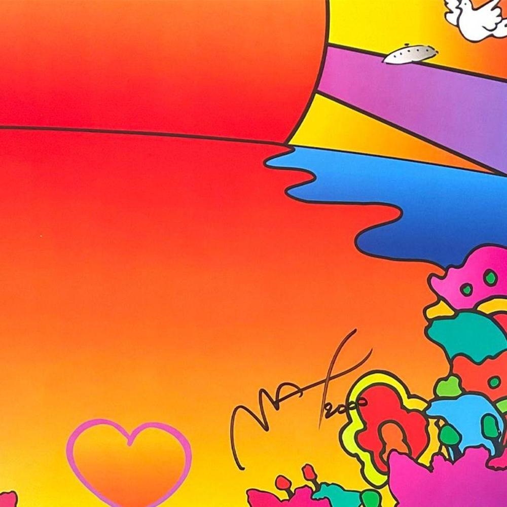 Peter Max | Sunrise 2000 (2000) | MutualArt