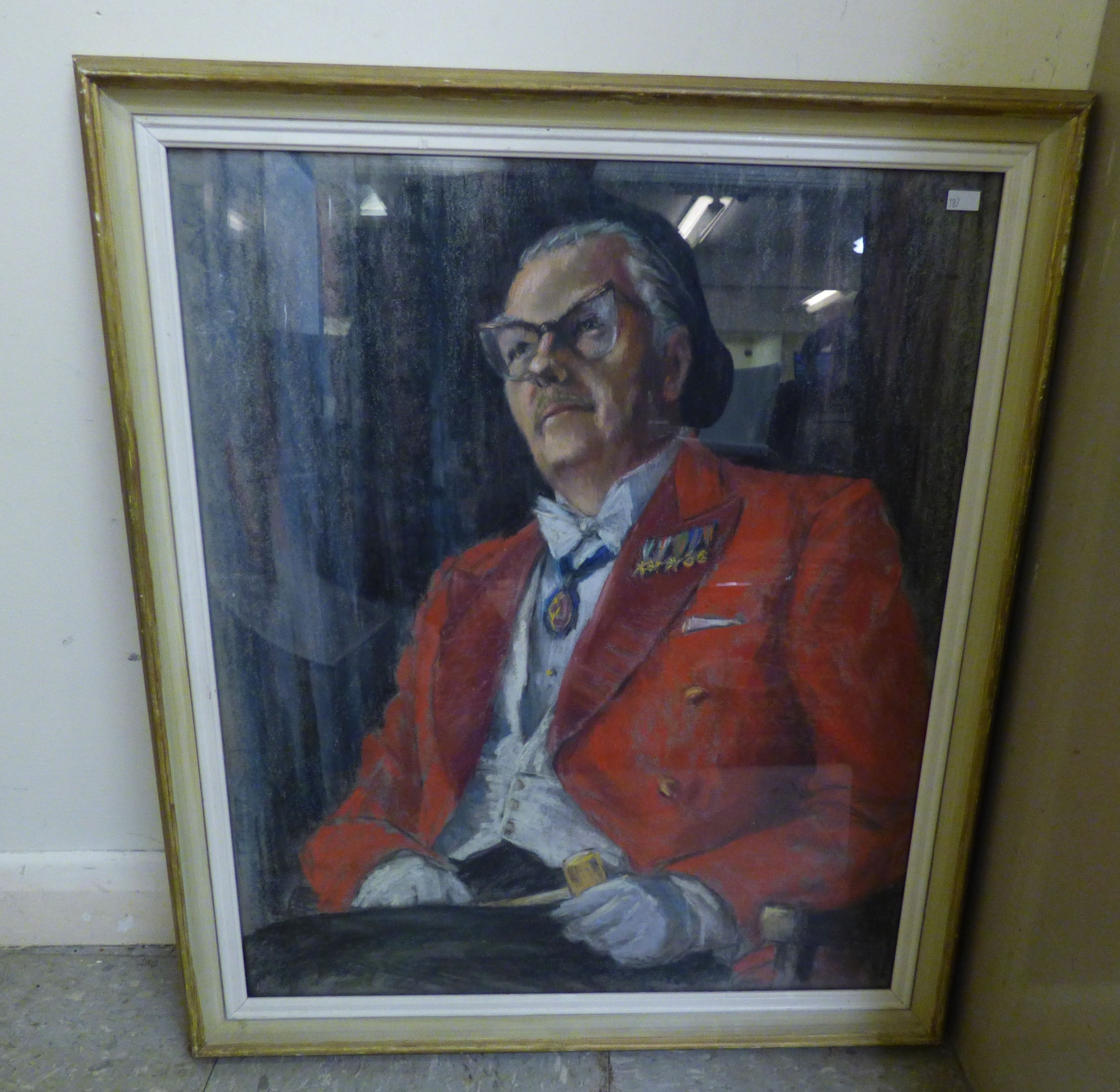 Rosa Harding | five portraits mixed media bearing signatures | MutualArt