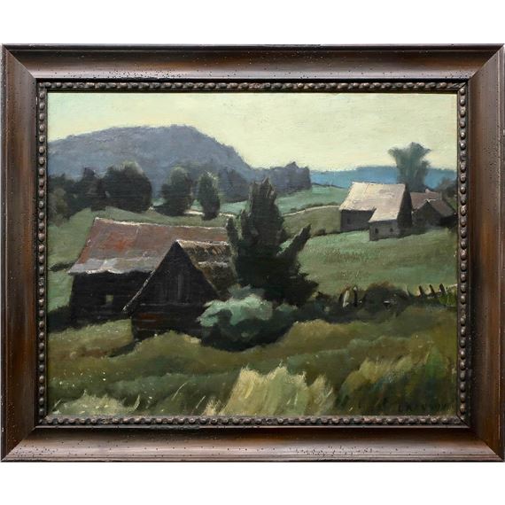 BARNS IN THE LAURENTIANS - Helmut Gransow