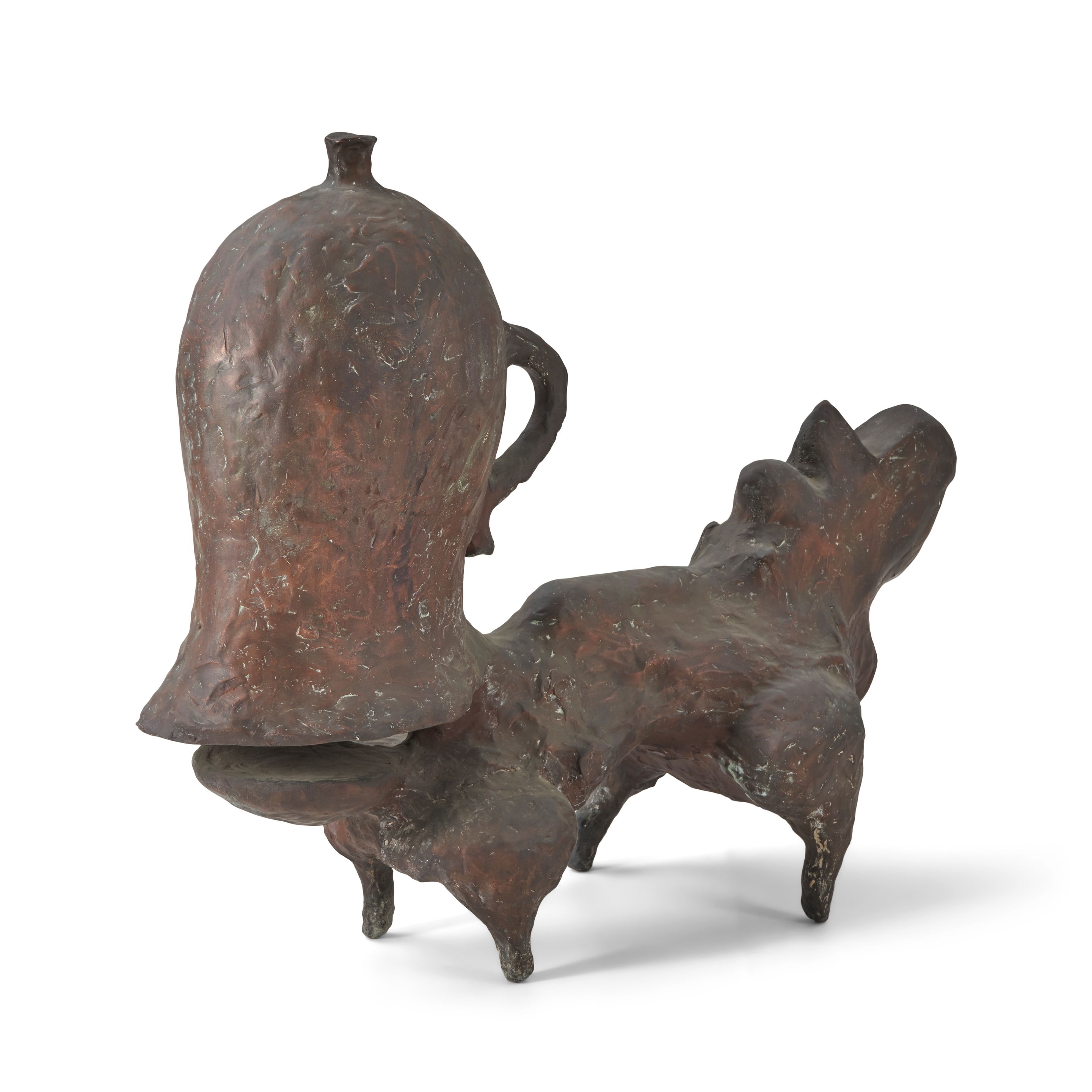 Saint Clair Cemin | Untitled (Form with Reversed Jar | MutualArt