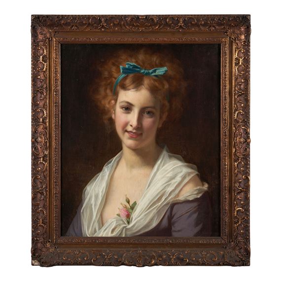 Hughes Merle | A RARE BEAUTY (1871) | MutualArt