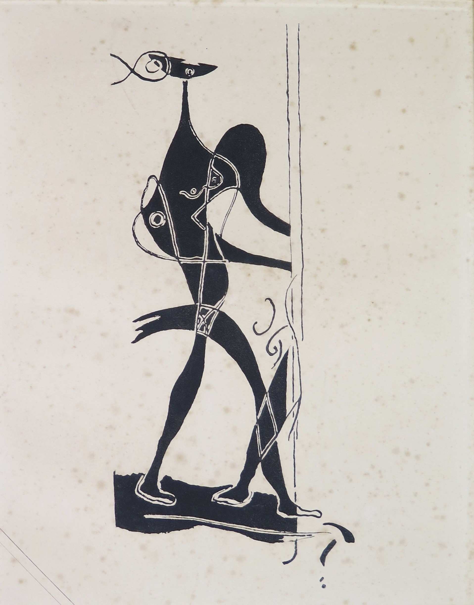 Artwork by Georges Braque, Ajax, Made of Etching