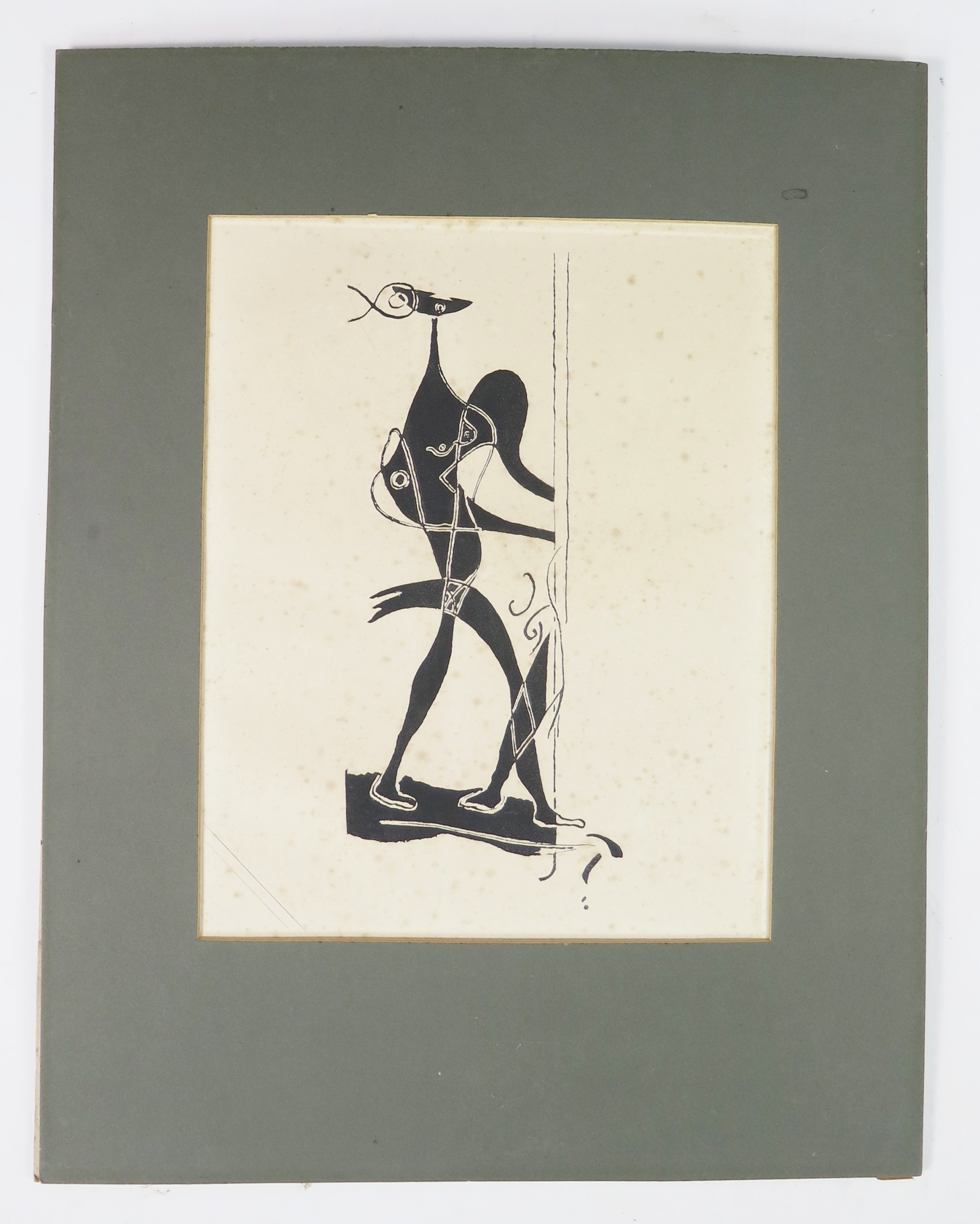 Artwork by Georges Braque, Ajax, Made of Etching