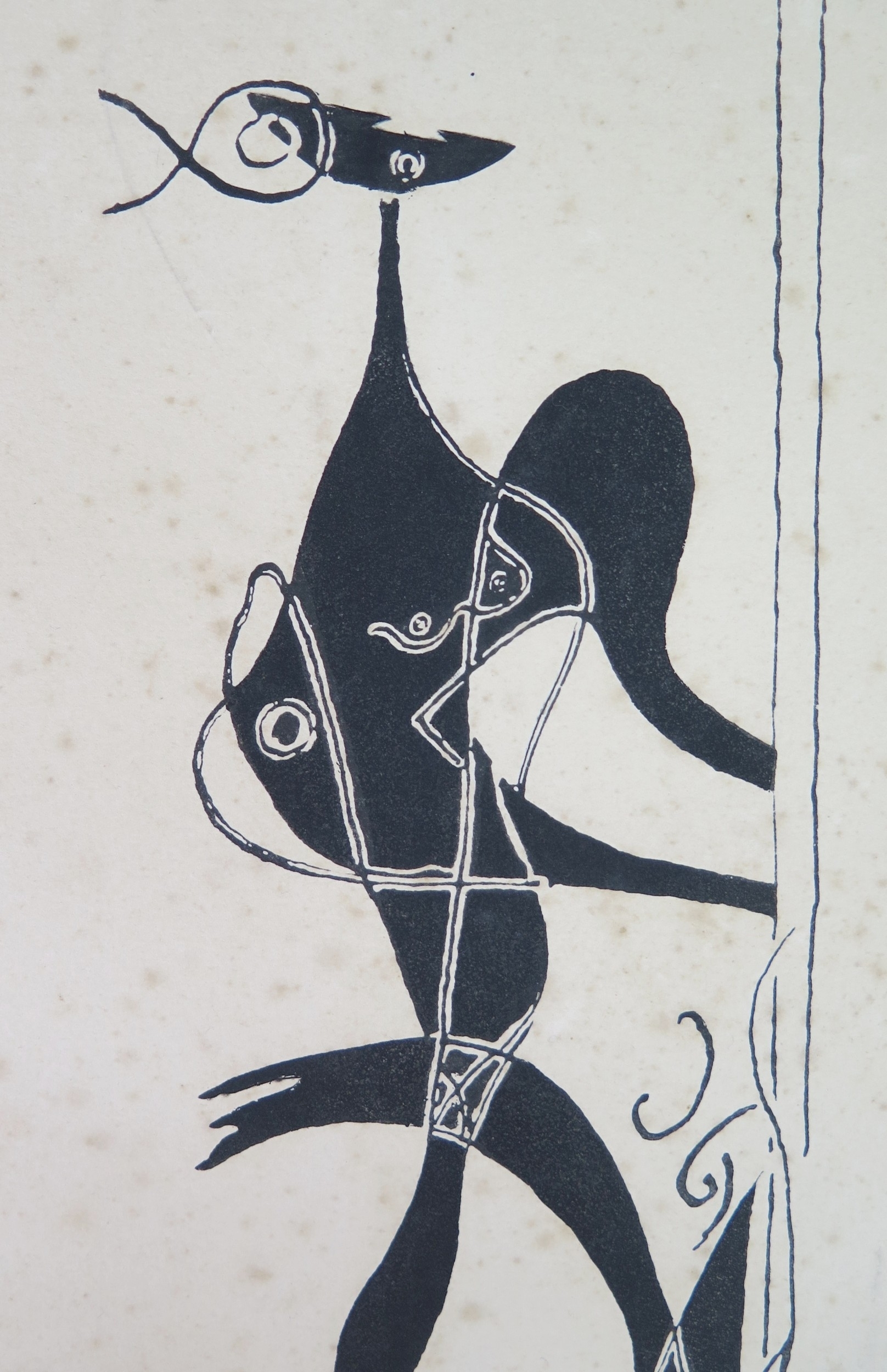 Artwork by Georges Braque, Ajax, Made of Etching