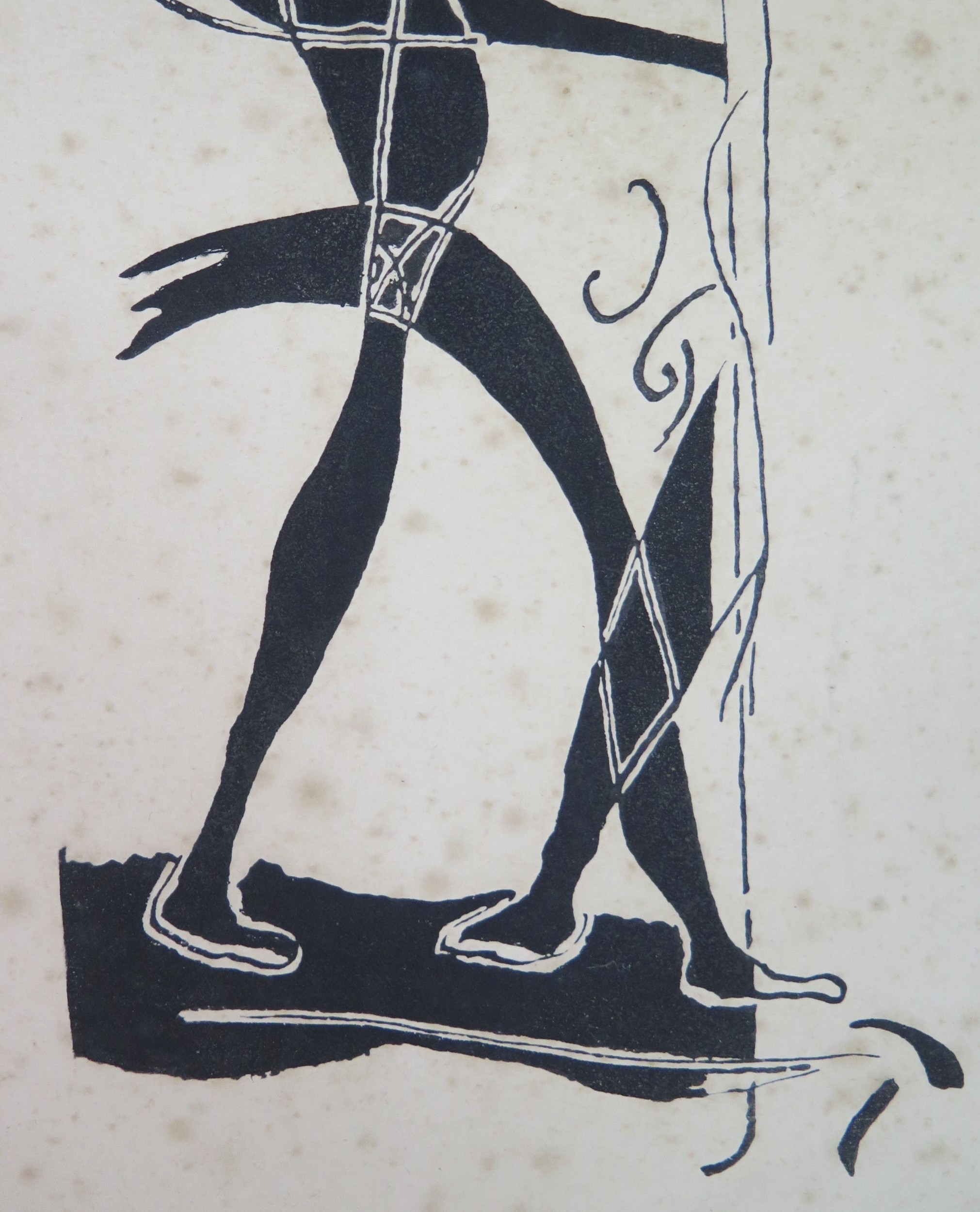 Artwork by Georges Braque, Ajax, Made of Etching