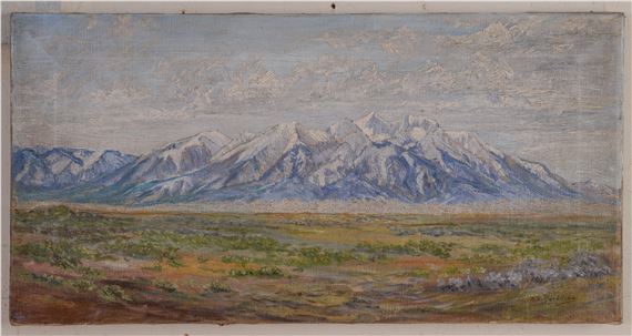 Mountain Landscape - Oscar E. Berninghaus