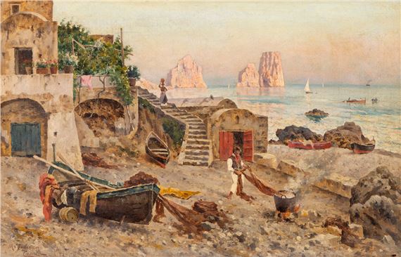 Pescari în Capri - Michele Federico