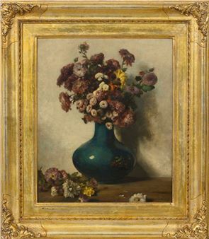 Natureza morta com flores - Jules Laurens