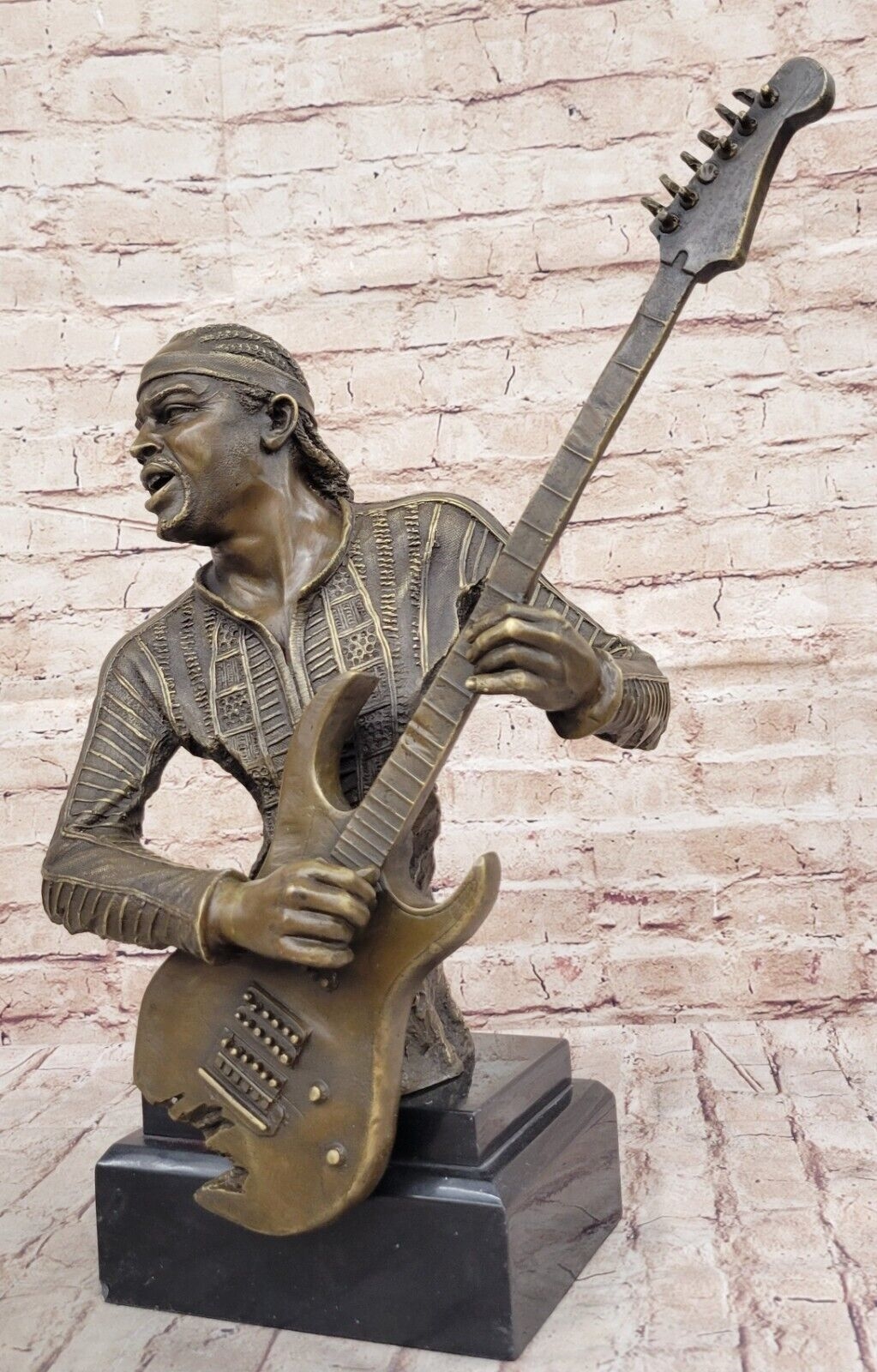 George Augustus Williams | Extra Large Jimmy Hendrix playing Guitar ...