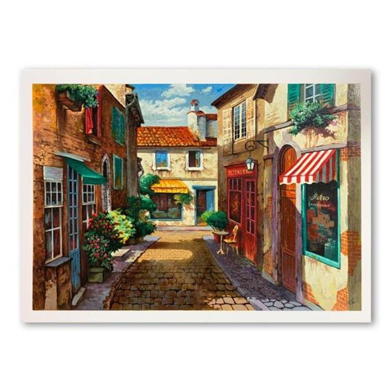 Anatoly Metlan | Down the Street | MutualArt
