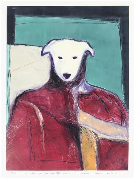 Rhett Lynch | Portrait of My Best Friend in a Good Mood | MutualArt