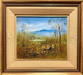 Picnic on Hillside - David Boyd