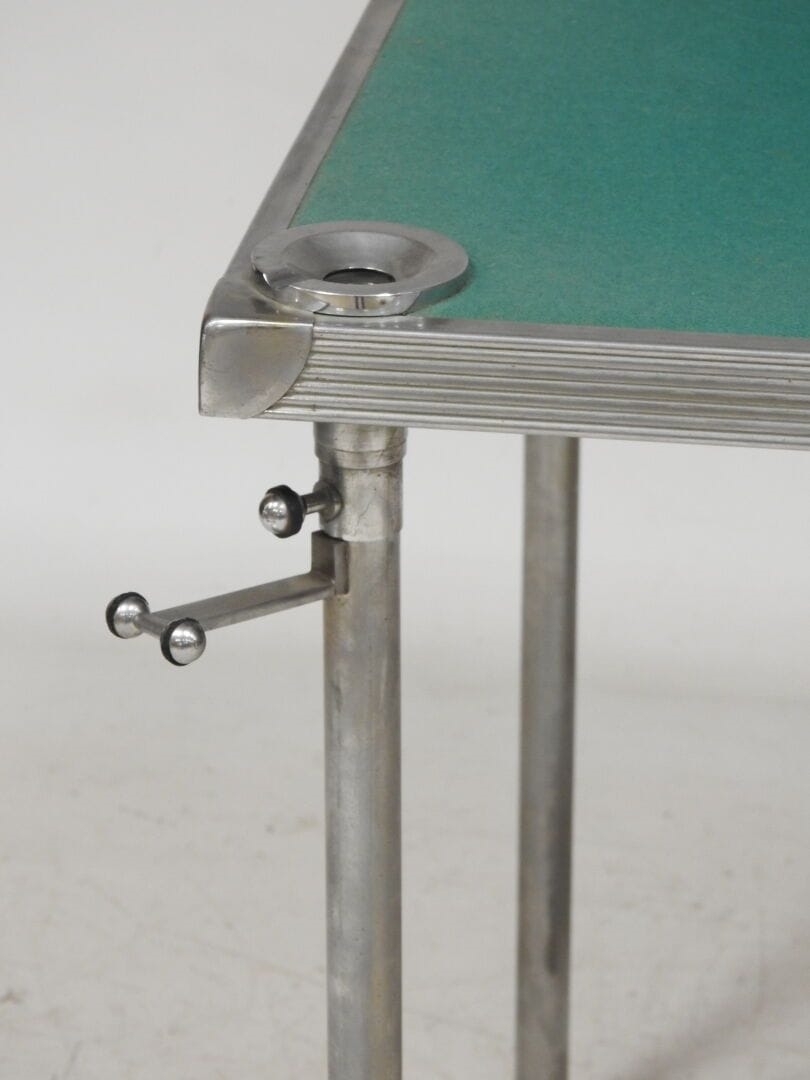 Boris Lacroix | Rectangular games table with green felt top ...
