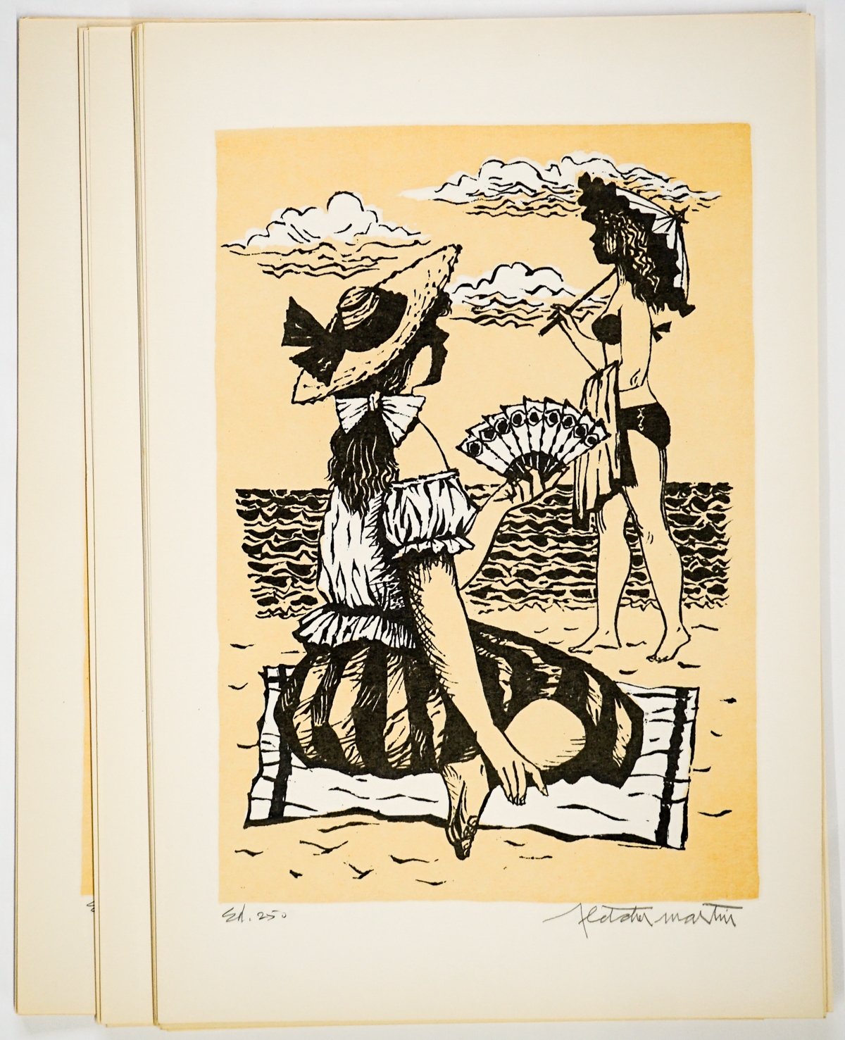 Fletcher Martin | Fletcher Martin Signed Lithographs (NOS, 30 | MutualArt