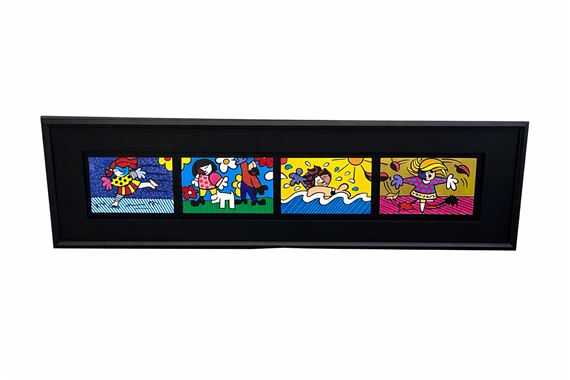 Romero Britto | ROYALTY (Pig) (2020) | MutualArt