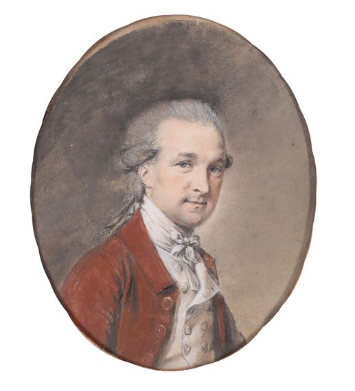 Hugh Douglas Hamilton | Portrait of William Power Keating Trench, 1st ...