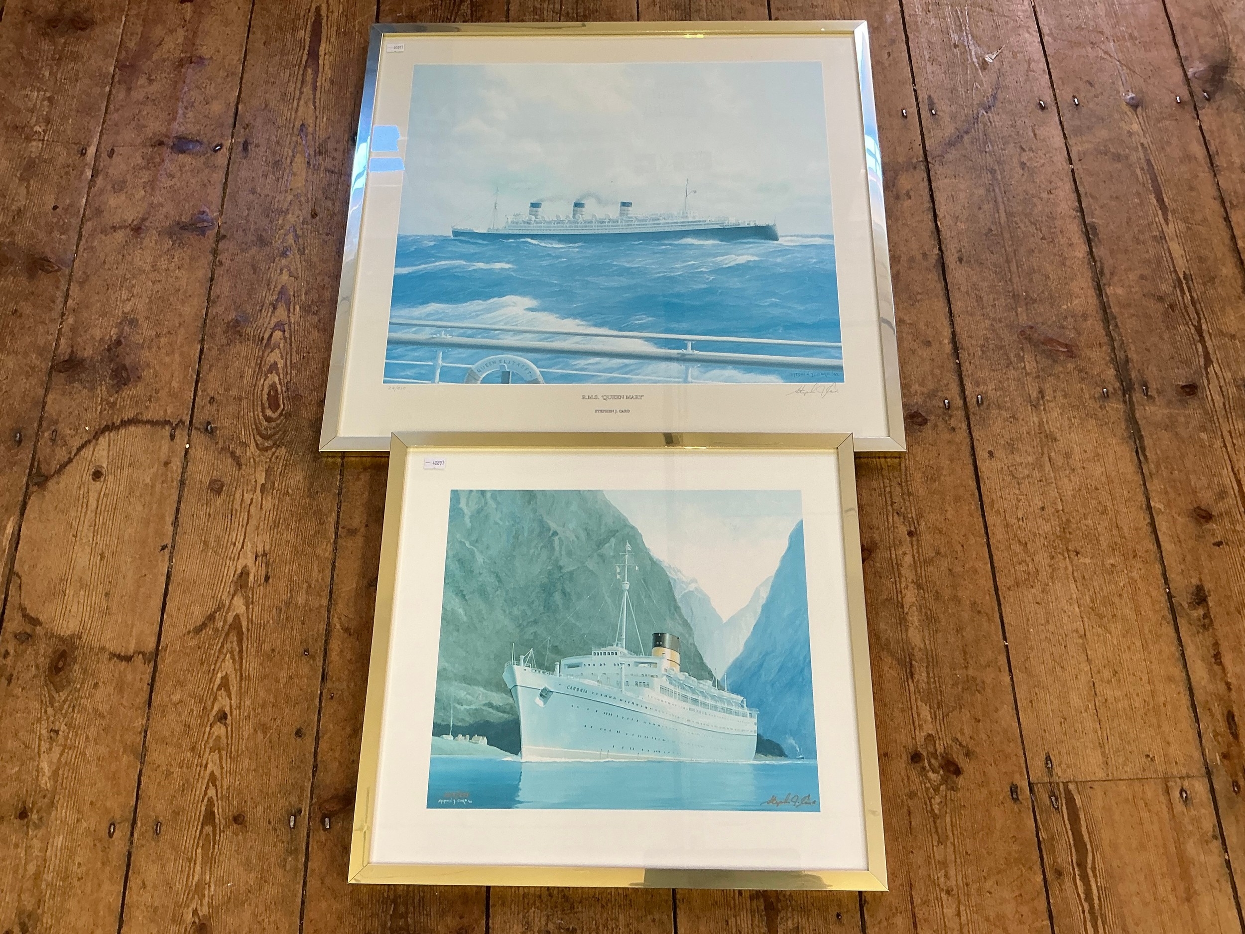 Stephen J. Card | R.M.S. Queen Mary, Caronia (1993) | MutualArt